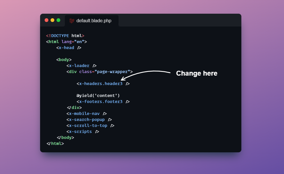 Header Style Preview